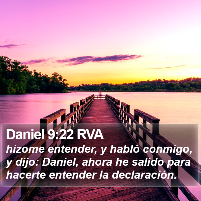 Daniel 9:22 RVA Bible Study