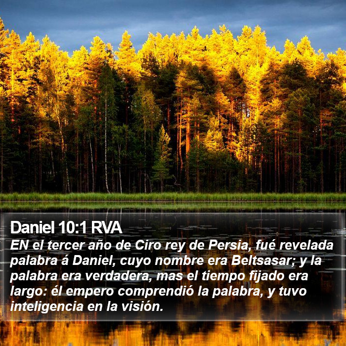 Daniel 10:1 RVA Bible Study