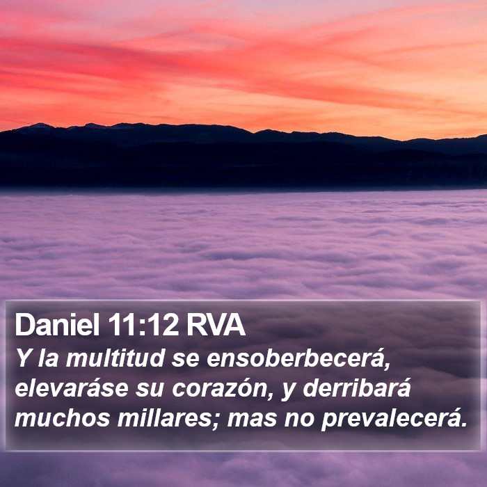 Daniel 11:12 RVA Bible Study