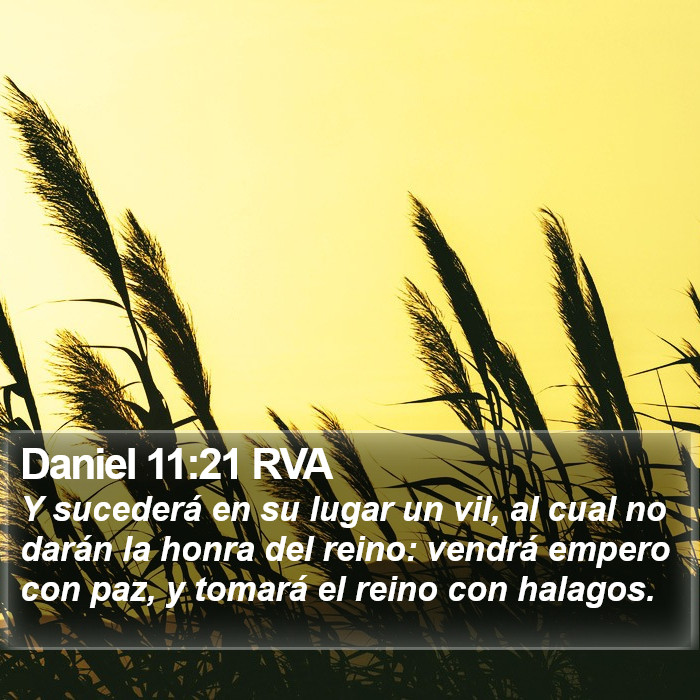 Daniel 11:21 RVA Bible Study