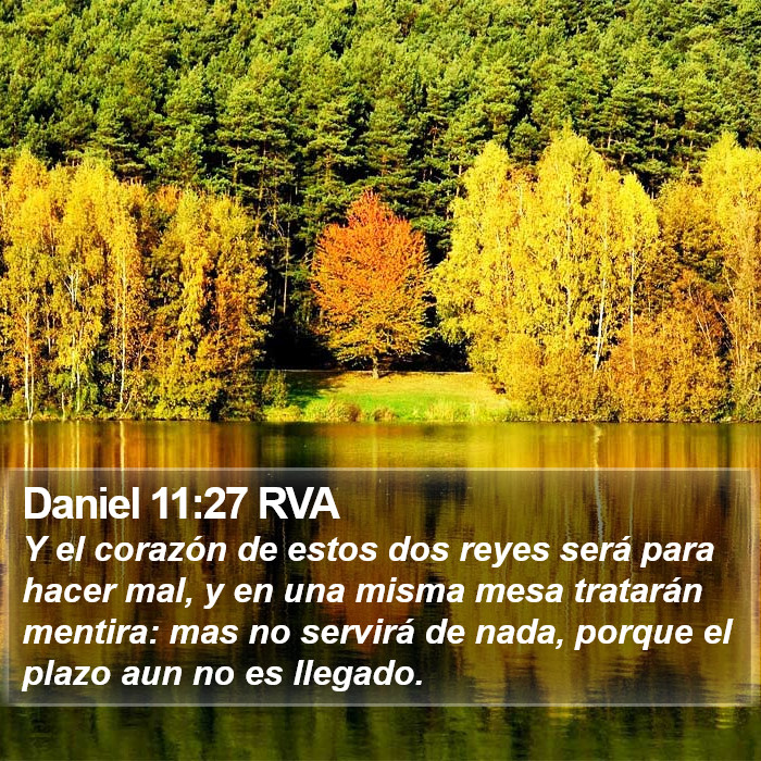 Daniel 11:27 RVA Bible Study