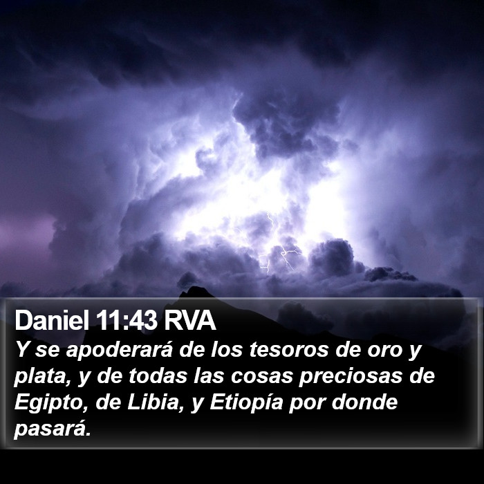 Daniel 11:43 RVA Bible Study