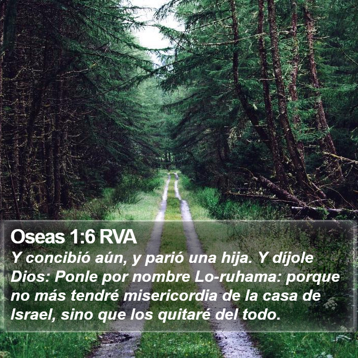 Oseas 1:6 RVA Bible Study