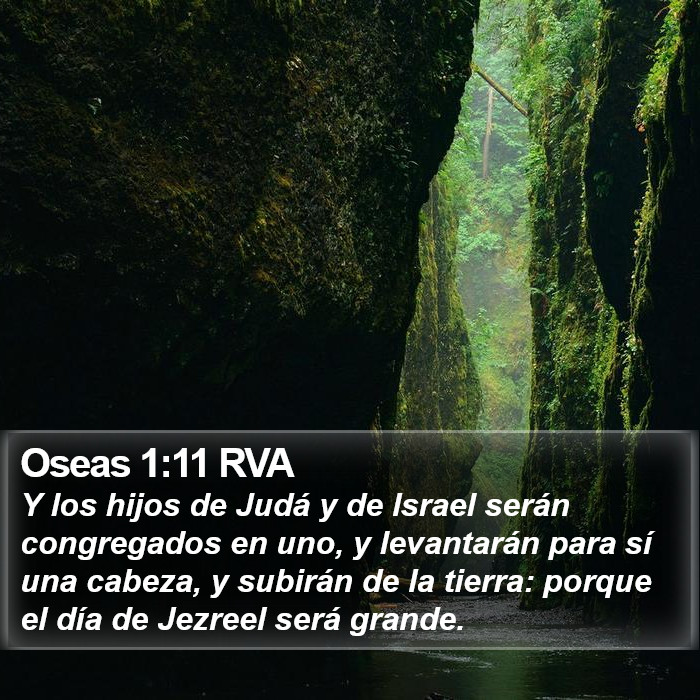 Oseas 1:11 RVA Bible Study