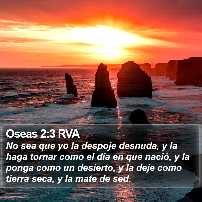 Oseas 2:3 RVA Bible Study