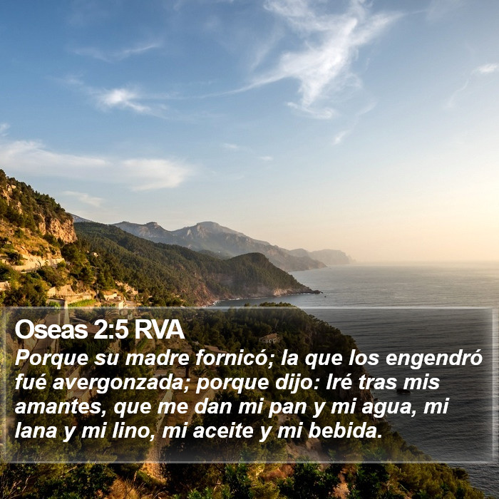 Oseas 2:5 RVA Bible Study