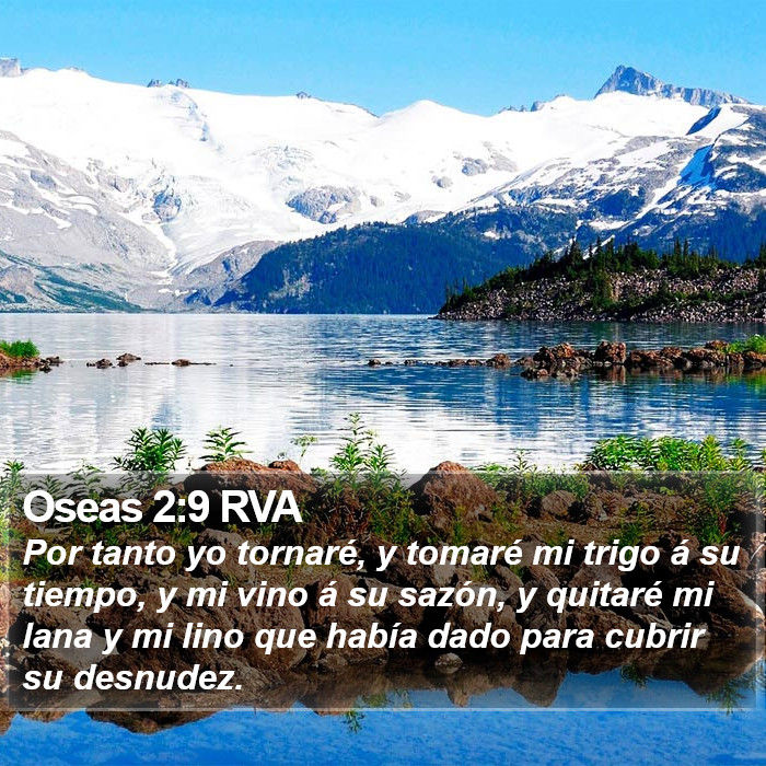 Oseas 2:9 RVA Bible Study