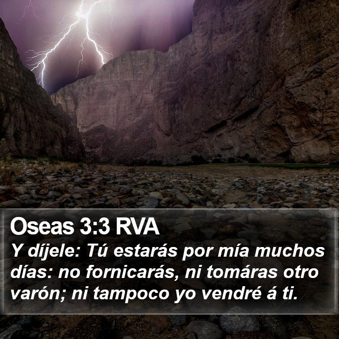 Oseas 3:3 RVA Bible Study