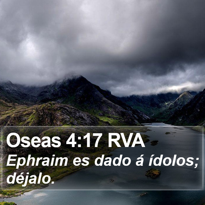 Oseas 4:17 RVA Bible Study