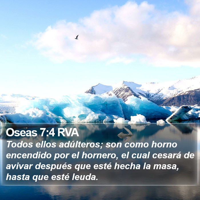 Oseas 7:4 RVA Bible Study