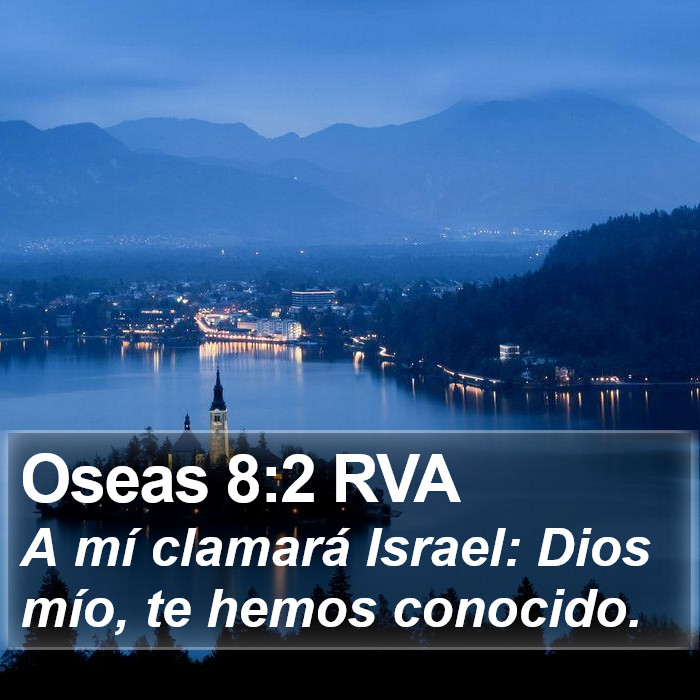 Oseas 8:2 RVA Bible Study