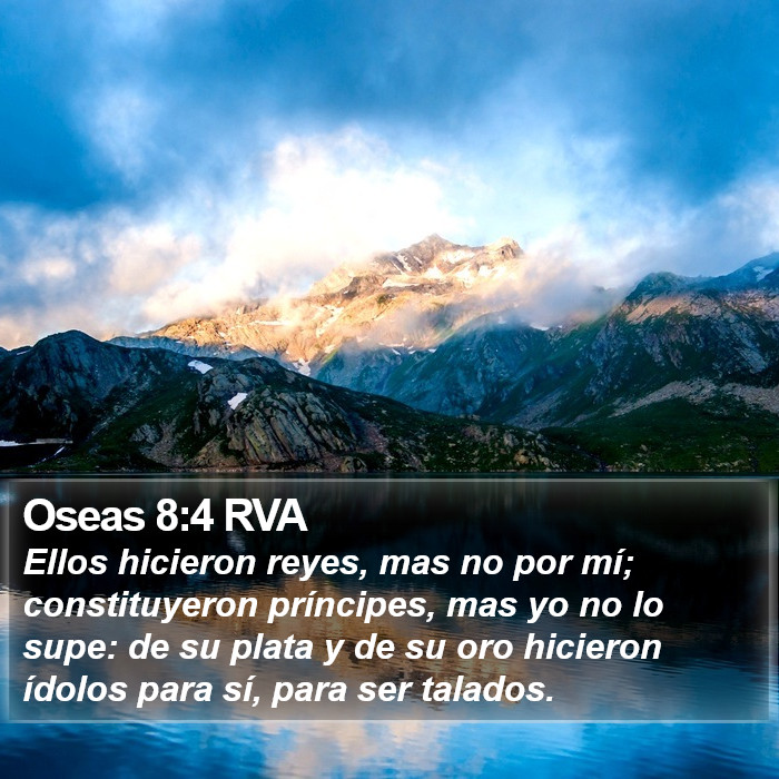 Oseas 8:4 RVA Bible Study