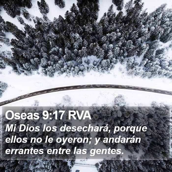 Oseas 9:17 RVA Bible Study