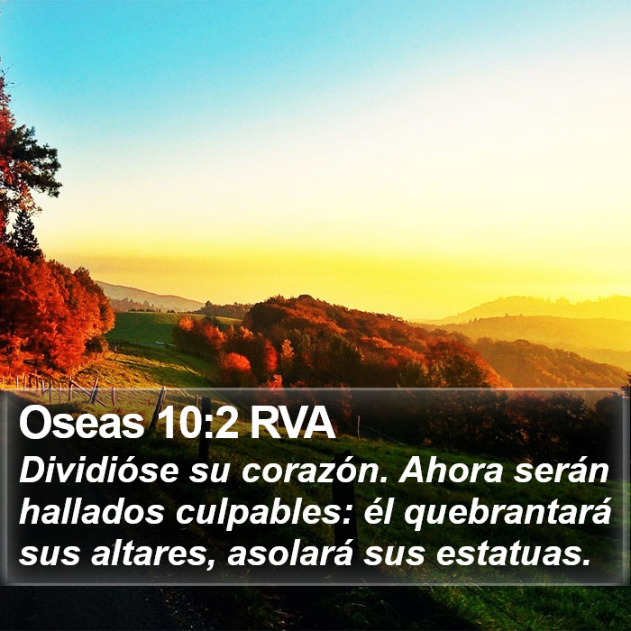 Oseas 10:2 RVA Bible Study