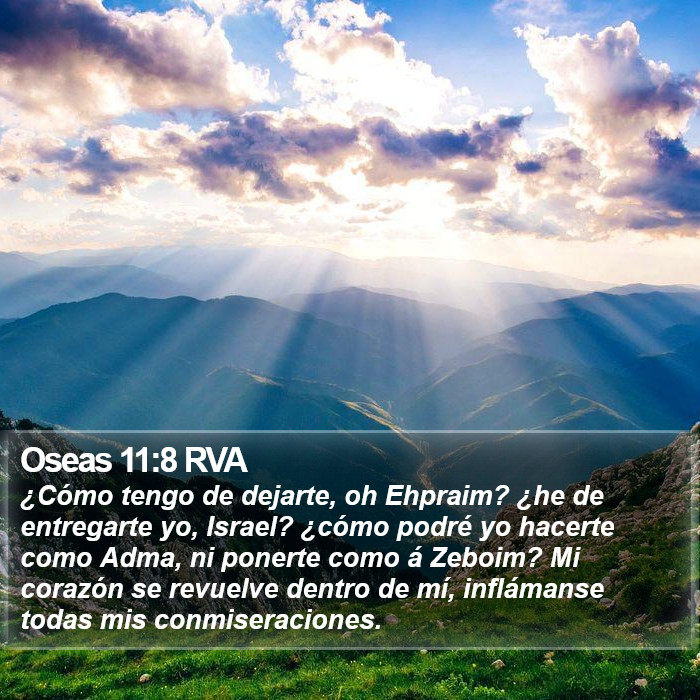 Oseas 11:8 RVA Bible Study