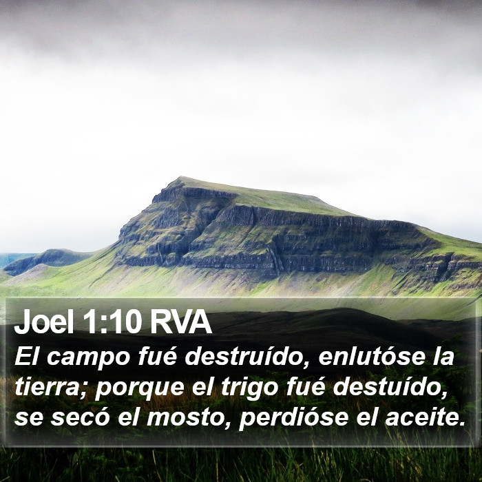 Joel 1:10 RVA Bible Study