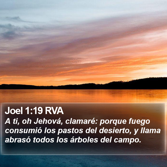 Joel 1:19 RVA Bible Study