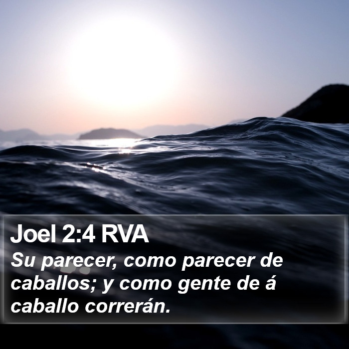 Joel 2:4 RVA Bible Study