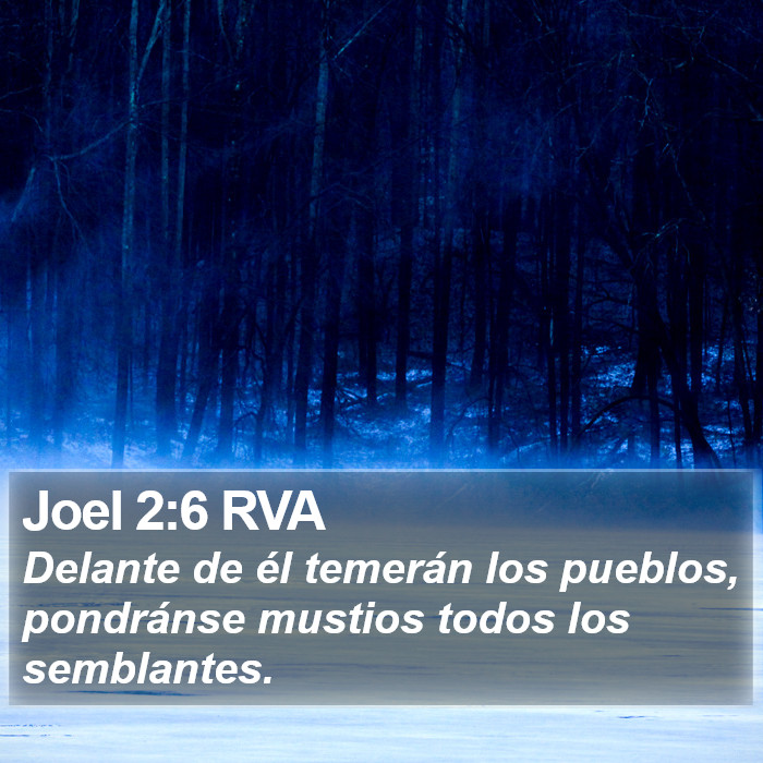 Joel 2:6 RVA Bible Study