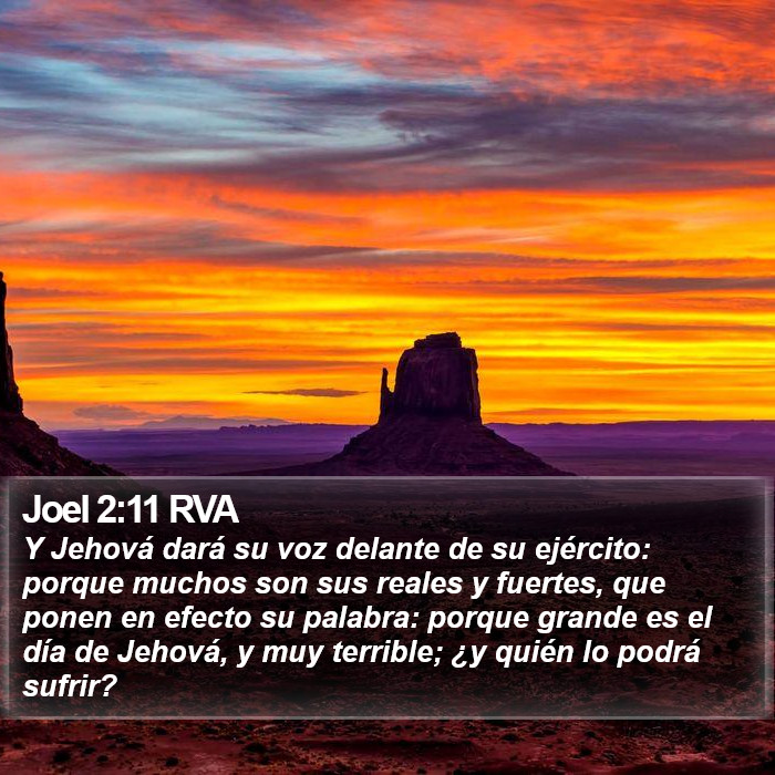 Joel 2:11 RVA Bible Study