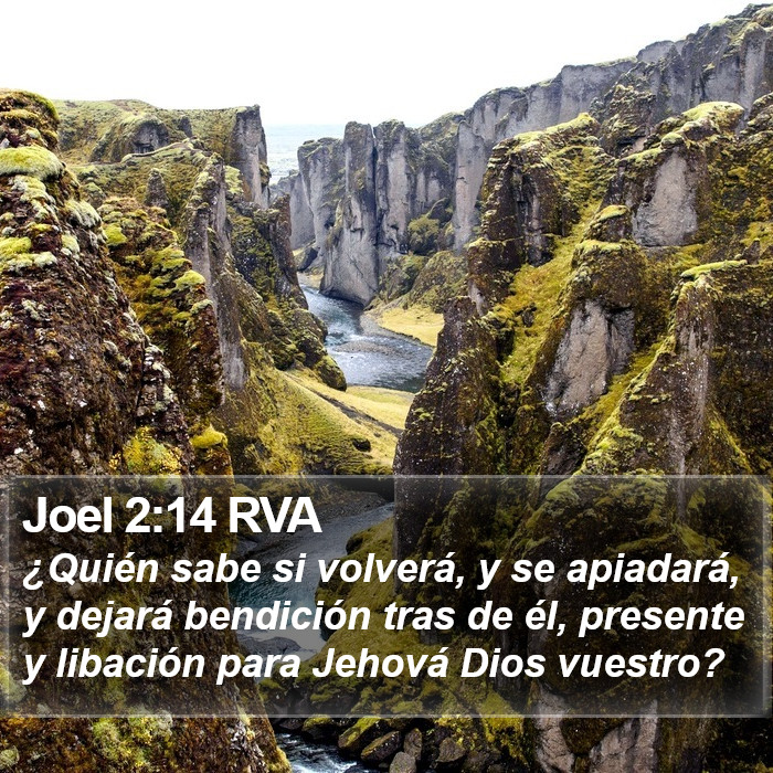 Joel 2:14 RVA Bible Study