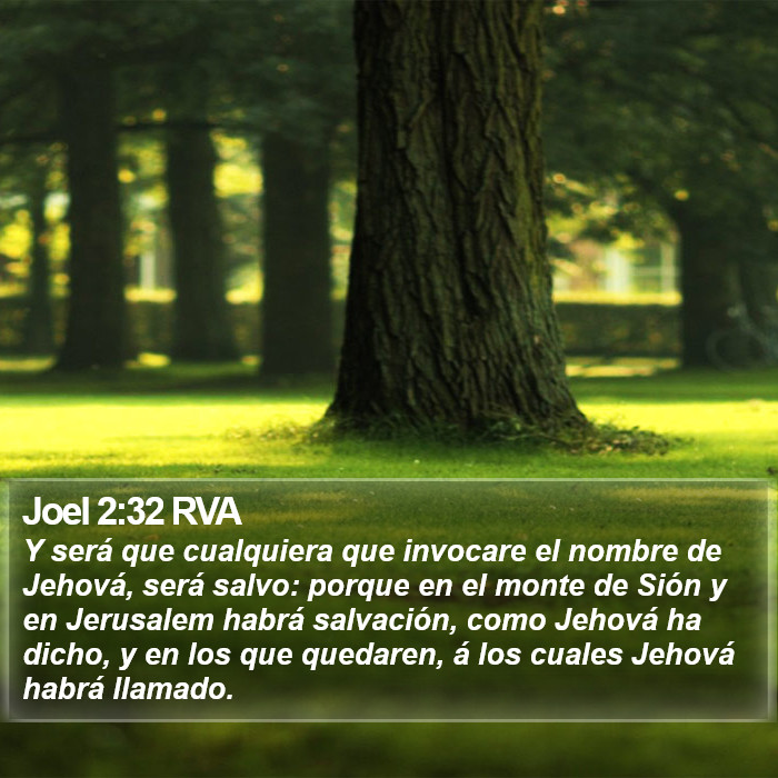 Joel 2:32 RVA Bible Study