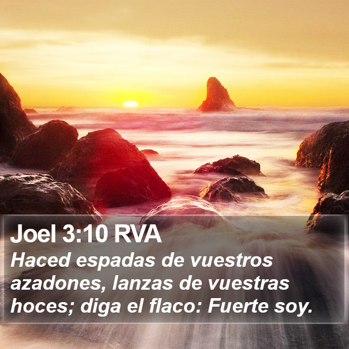 Joel 3:10 RVA Bible Study