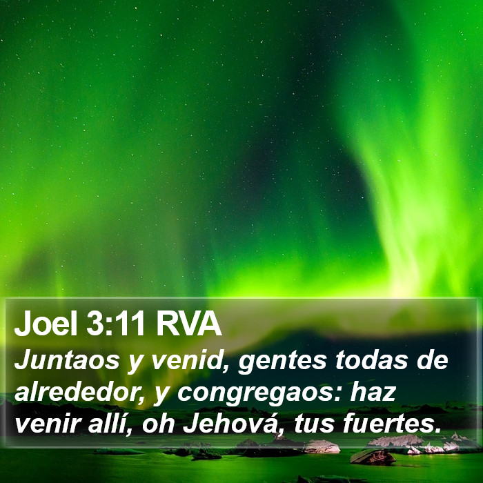 Joel 3:11 RVA Bible Study