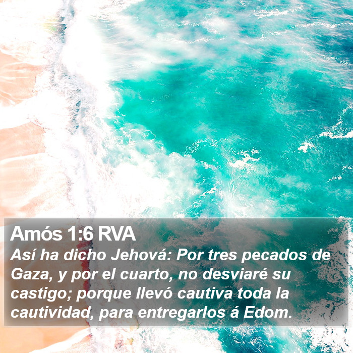 Amós 1:6 RVA Bible Study