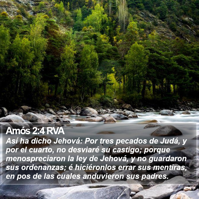 Amós 2:4 RVA Bible Study