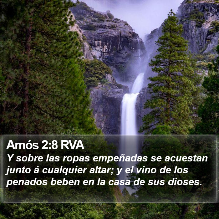 Amós 2:8 RVA Bible Study