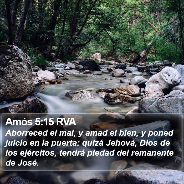 Amós 5:15 RVA Bible Study