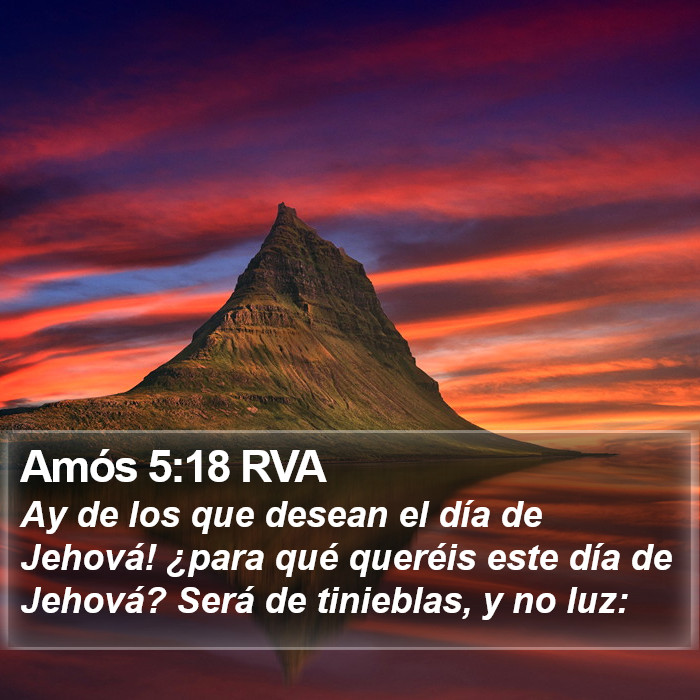 Amós 5:18 RVA Bible Study