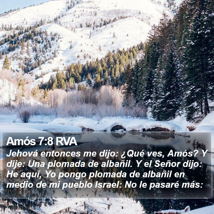 Amós 7:8 RVA Bible Study