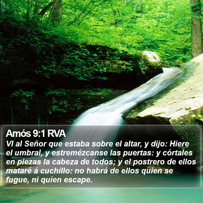 Amós 9:1 RVA Bible Study