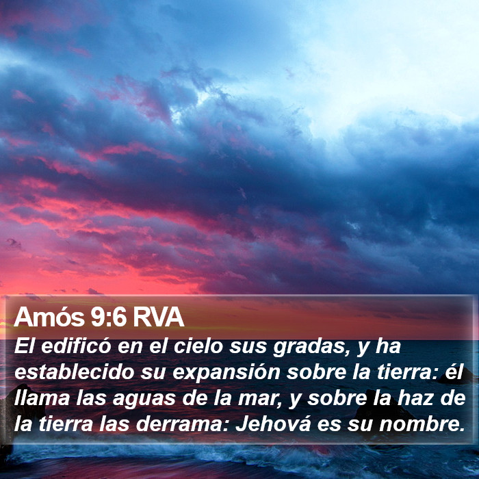 Amós 9:6 RVA Bible Study