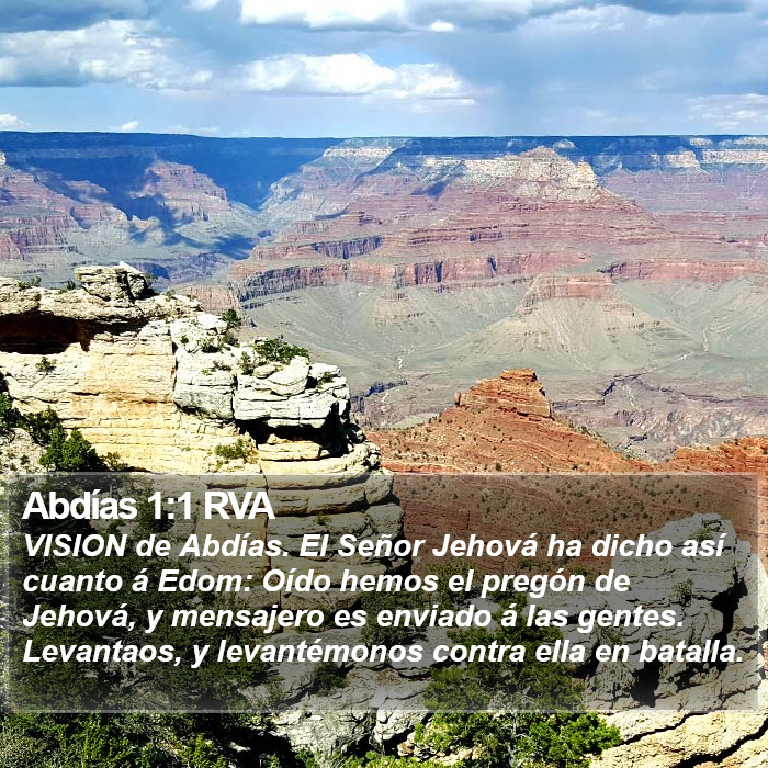 Abdías 1:1 RVA Bible Study