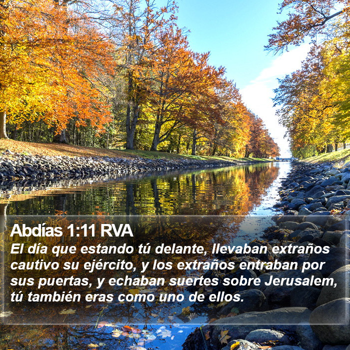 Abdías 1:11 RVA Bible Study