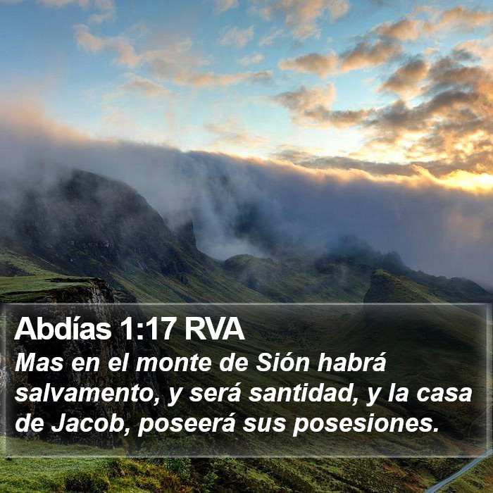 Abdías 1:17 RVA Bible Study