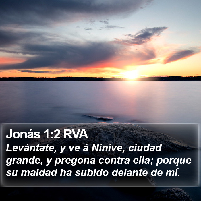 Jonás 1:2 RVA Bible Study