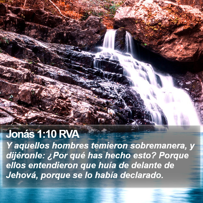 Jonás 1:10 RVA Bible Study