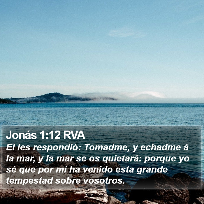 Jonás 1:12 RVA Bible Study