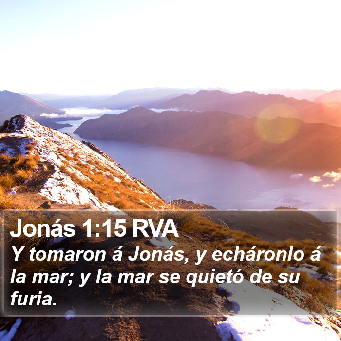 Jonás 1:15 RVA Bible Study