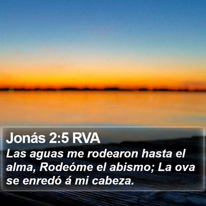 Jonás 2:5 RVA Bible Study