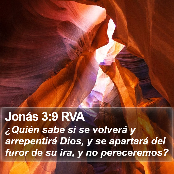 Jonás 3:9 RVA Bible Study