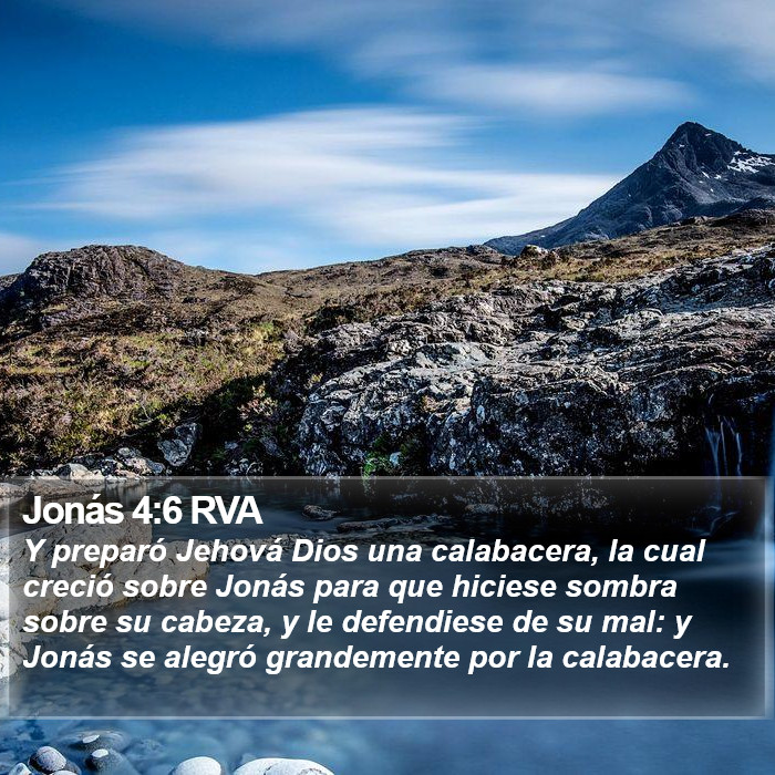 Jonás 4:6 RVA Bible Study