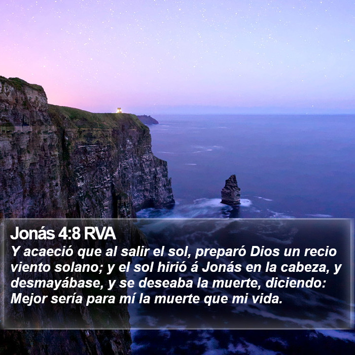 Jonás 4:8 RVA Bible Study