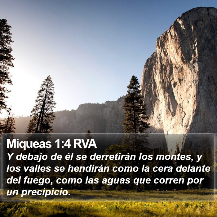 Miqueas 1:4 RVA Bible Study