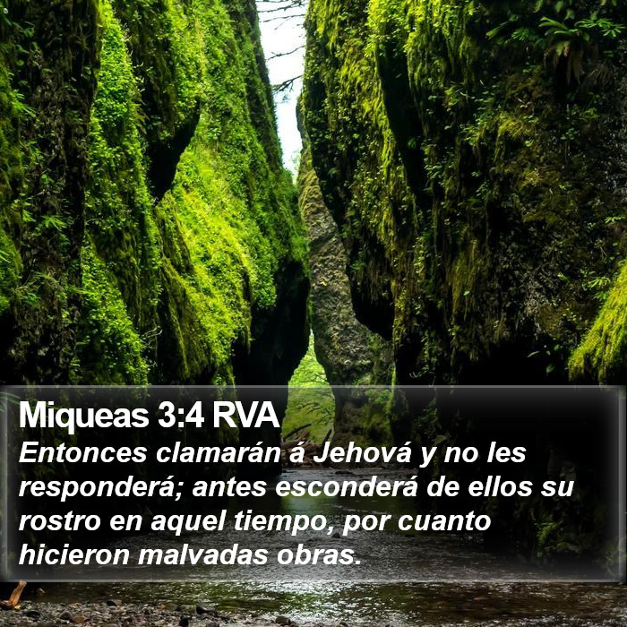 Miqueas 3:4 RVA Bible Study