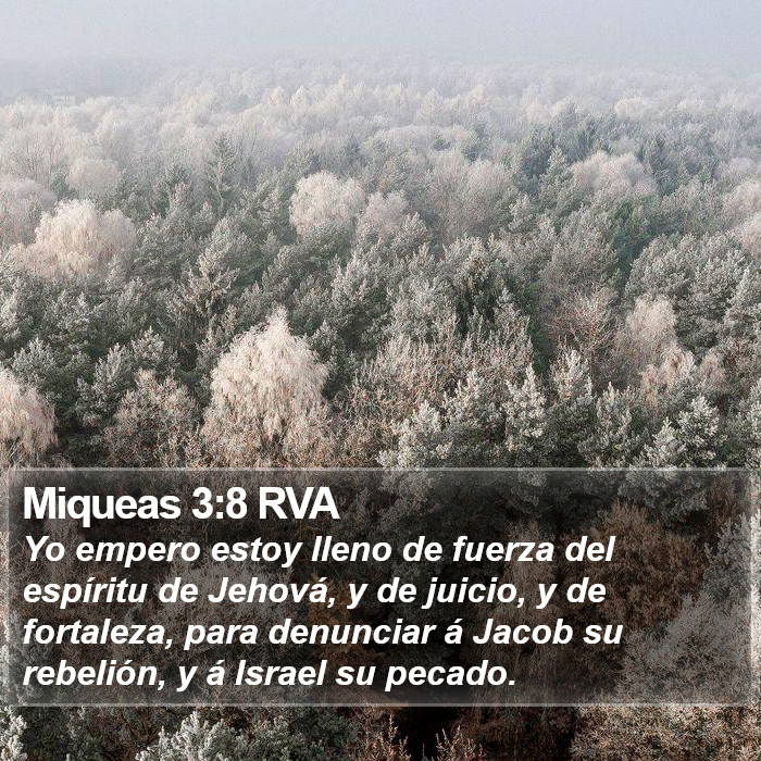 Miqueas 3:8 RVA Bible Study